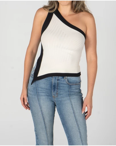 Lydan The Label - Luna One Shoulder Top