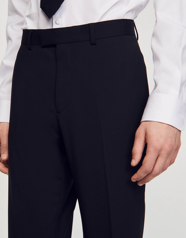 Sandro - Formal Black Suit Pants
