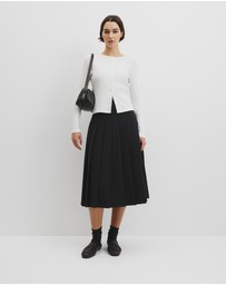 Country Road - Long Sleeve Button Through Top
