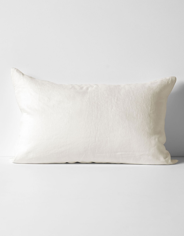 Aura Home - Zara Silk Linen Standard Pillowcase