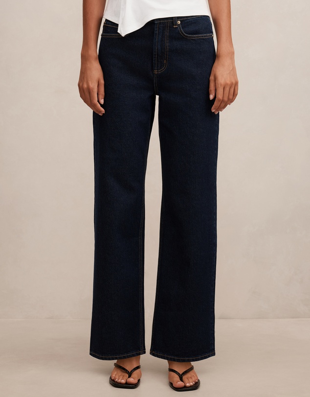 Forever New - Nicki Mid Rise Straight Leg Jeans