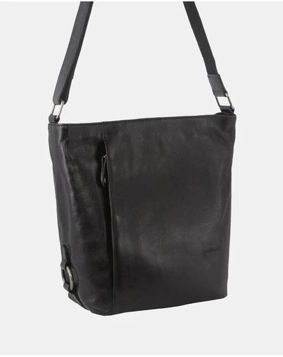 Milleni - Milleni Ladies Nappa Leather Crossbody Bag