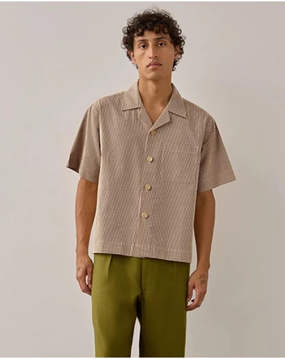 Charlton  - Japanese Seersucker SS Shirt