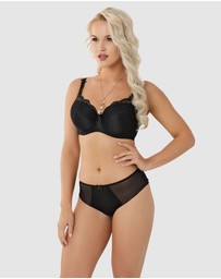 Nessa - Abbi Wired Padded Large Cup Bra with Lace