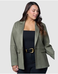 Sunday In The City - Shade Suede Blazer