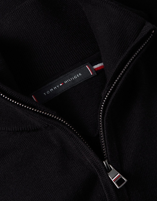 Tommy Hilfiger - Half-Zip Mock Turtleneck Jumper