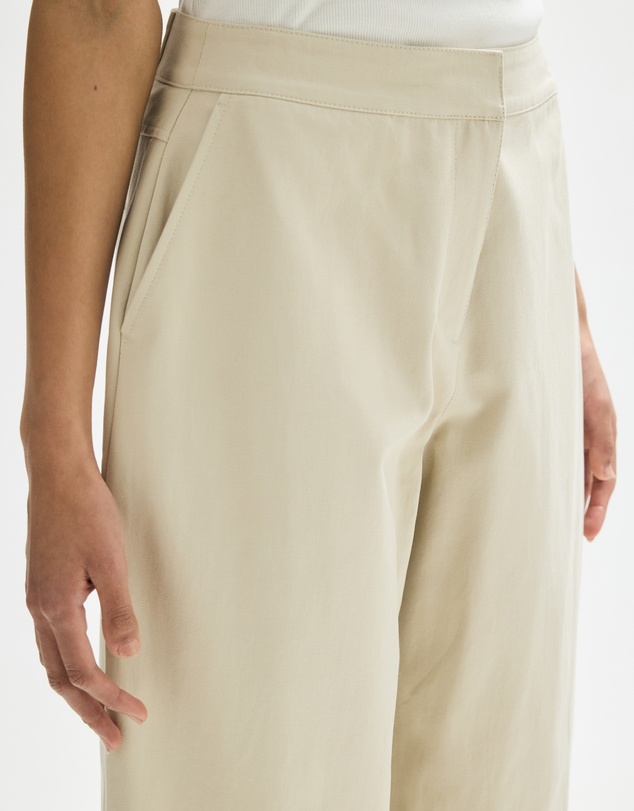 Minima Esenciales - Nolwen Cotton Twill Barrel Pants