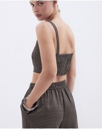 UNISON - Spot Crop Top