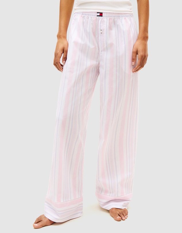 Tommy Hilfiger - Relaxed Wide Leg Pure Linen Trousers