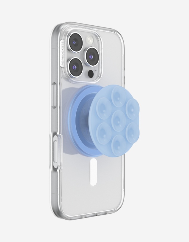 PopSockets - PopGrip SuckUp Suction MagSafe 3in1 Phone Grip Holder Stand