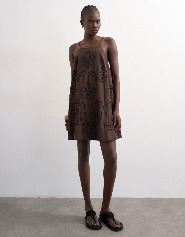 TOPSHOP - Tsmia Trapeze Mini Dress Wvn