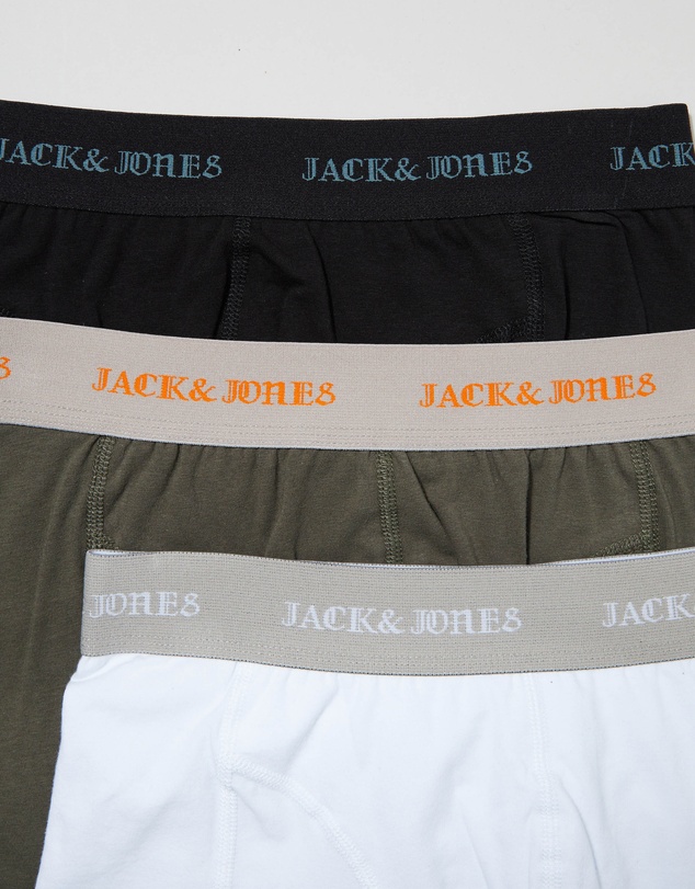 Jack & Jones - 3-Pack Jacmiles Solid Trunks