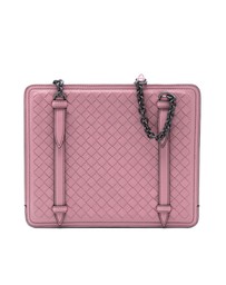 Pre-Loved by Azura Reborn - Pre-Loved Nappa Intrecciato Chain Shoulder Bag