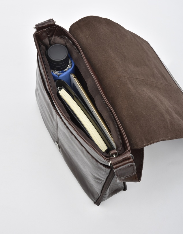 Cobb & Co - Notting Leather RFID Expandable Satchel