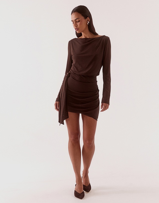 SOVERE - Myriad Drape Mini Dress