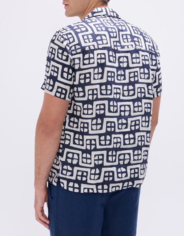 Marcs - Rush Rush Geo Linen Shirt