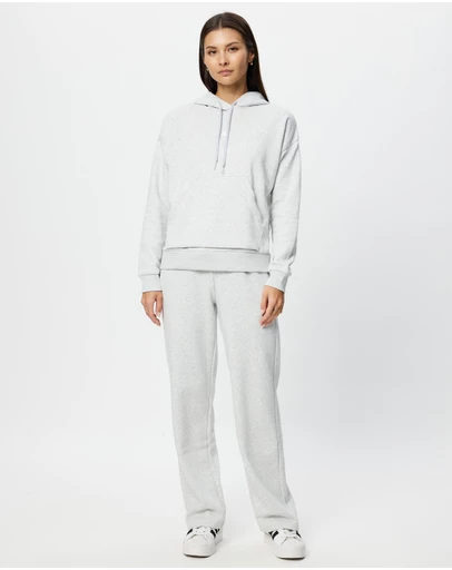 adidas Sportswear - Essentials Small Logo Feel Cozy Open-Hem Pants