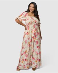 Something 4 Olivia - Felicity Ruffle Maxi Dress