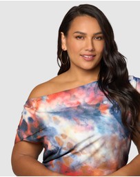Sunday In The City - Phantom Maxi Satin Dress
