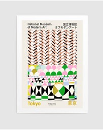 Olive et Oriel - National Museum Of Modern Art Tokyo by Annick Art Print