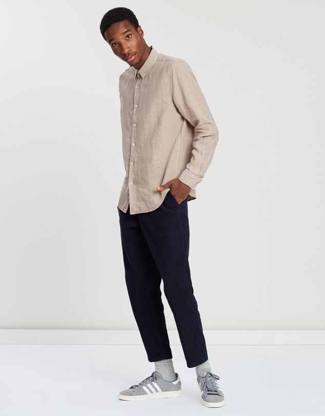 Assembly Label - Casual Long Sleeve Shirt