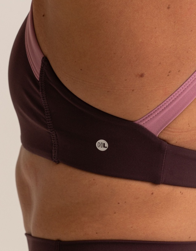HyperLuxe The Label - Shape Cross Back Sports Bra