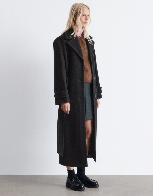 & Other Stories - Tie-Belt Wool Coat