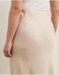 Atmos&Here Curvy - Nya Slip Maxi Skirt