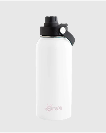 Tolu Australia - 1L Insulated White Water Bottle for Adventurers