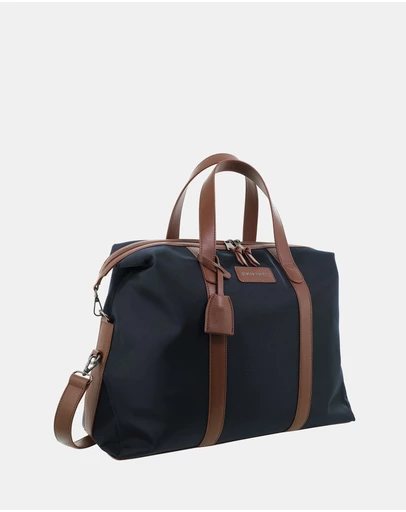 Pierre Cardin - Pierre Cardin 2-Tone Lite Duffle Carry On Bag