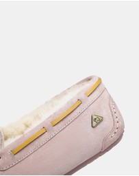 EVERAU - EverAU Ugg Miracle Moccasin Leather Upper Moccasins