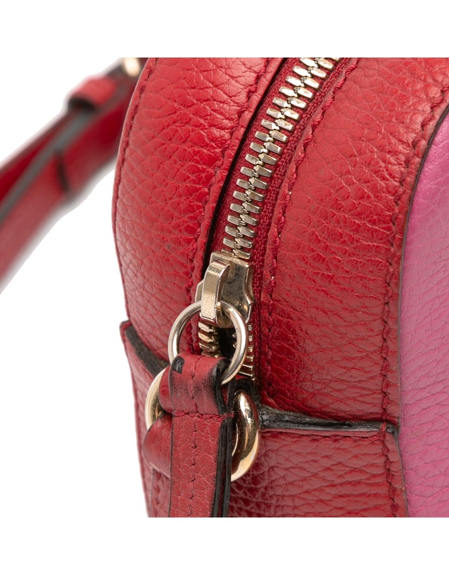 Pre-Loved by Azura Reborn - Pre-Loved Small Bicolor Leather Soho Disco Crossbody