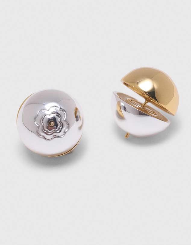 Maje - Half Sphere Earrings