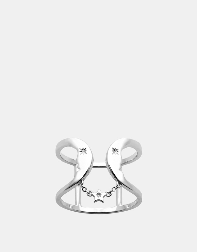 Karen Walker - Double Crescent Ring