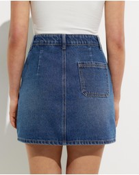 Calli - Alex Denim Skirt
