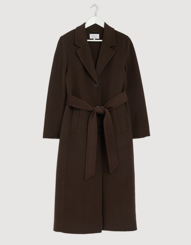 Revibe - Repaired Minima Esenciales Dulcie Relaxed Wool Coat - AU 8