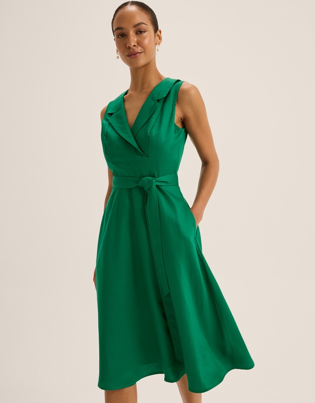Review - Oleander Sleeveless Shirt Dress