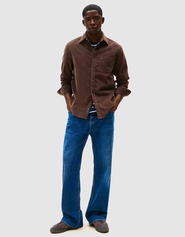 Tommy Jeans - Regular Baby Cord Shirt