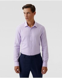 Oxford - Beckton Herringbone Cotton Shirt