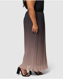 Pink Dusk by Curve Project - Heartthrob Maxi Skirt