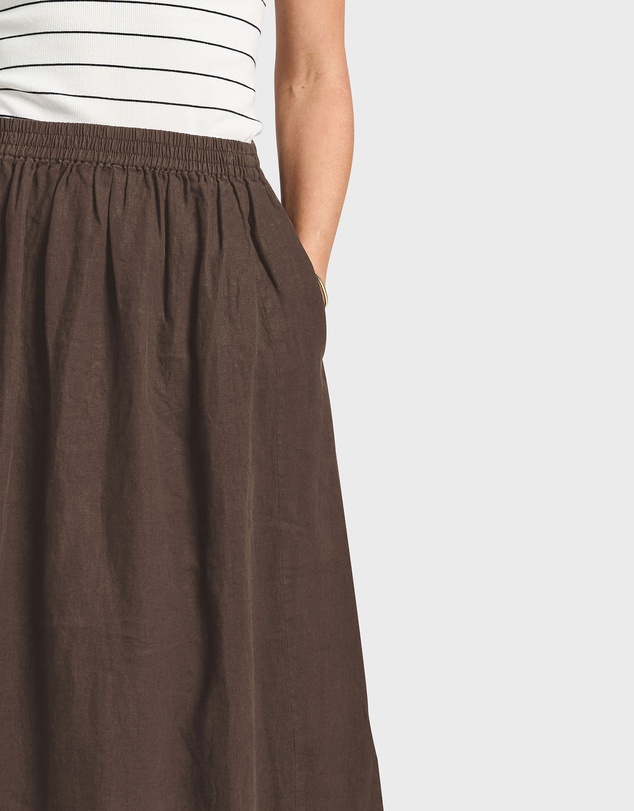 Academy Brand - Gladys Linen Skirt
