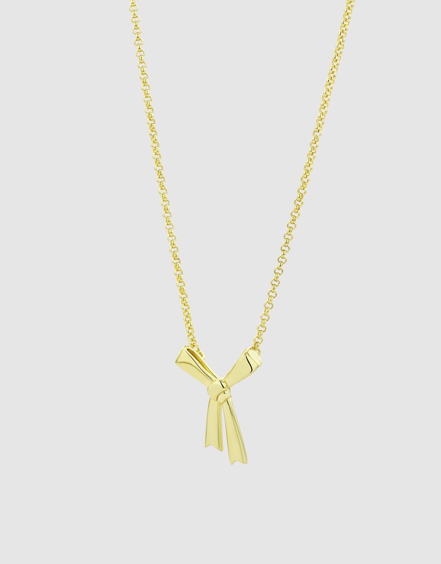 Karen Walker - Small Bow Necklace 45cm