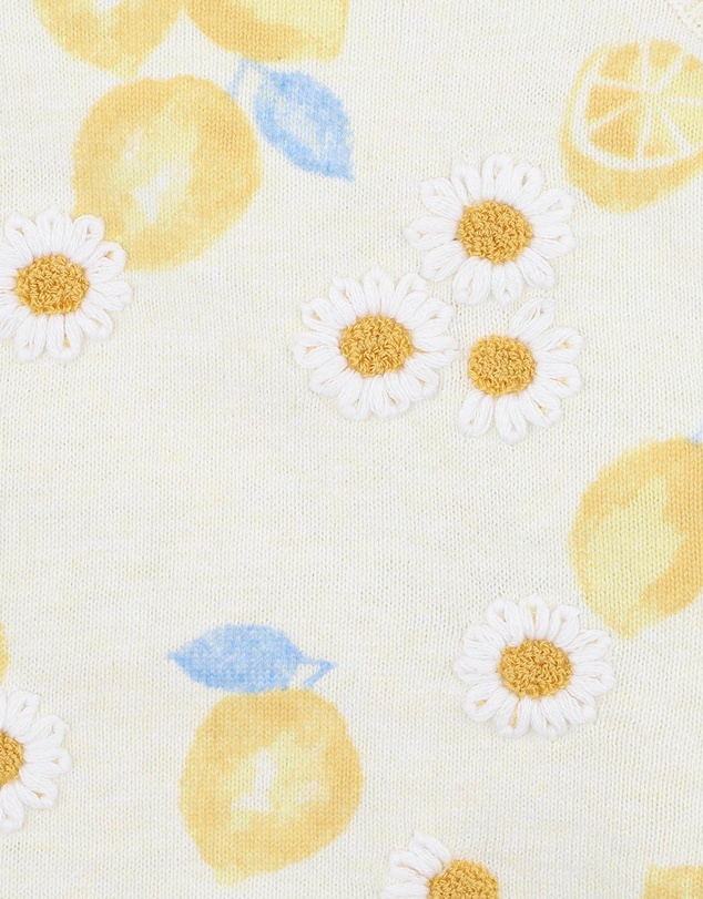 Fox & Finch - Piccolina Organic Lemon Bodysuit - Kids