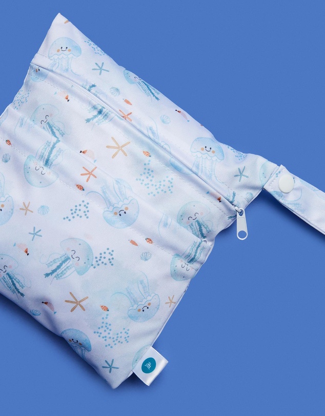 itti bitti - Reusable Swim Nappy + Small Double Pocket Wetbag - Babies-Kids