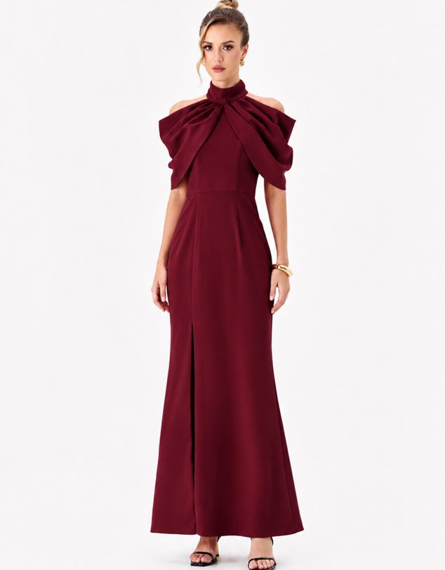 Bariano - Rosay Overlay Fishtail Maxi