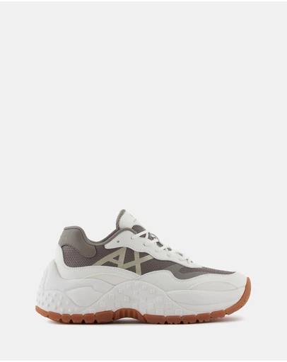 Armani Exchange - Vedder Microsuede Sneakers