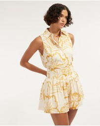 Amelius - Rosemallow Pleated Short