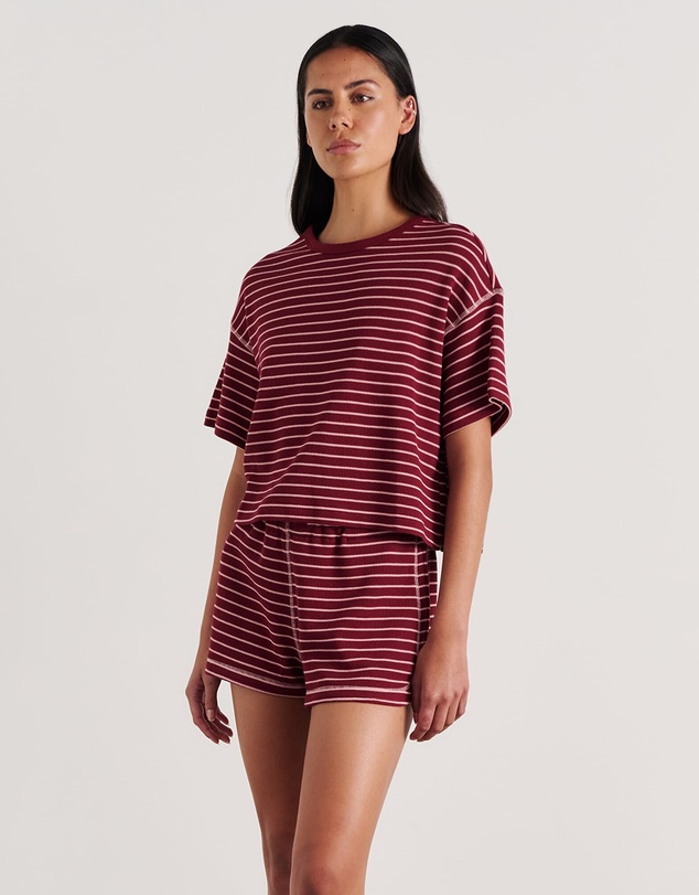 Jag - Milly Waffle Short Sleeve Tee