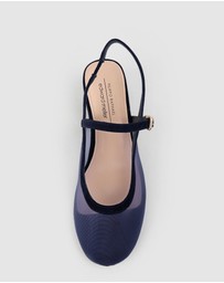 Edward Meller - DAPHNE45 Mesh Slingback Pump