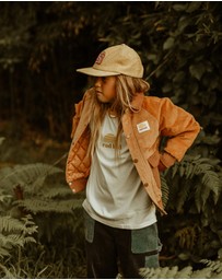 Banabae - Rad Kid Cord Collared Bomber Jacket